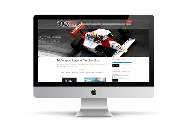 Motorsports Legends Webshop