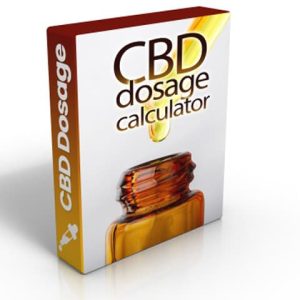 CBD dosage calculator software box